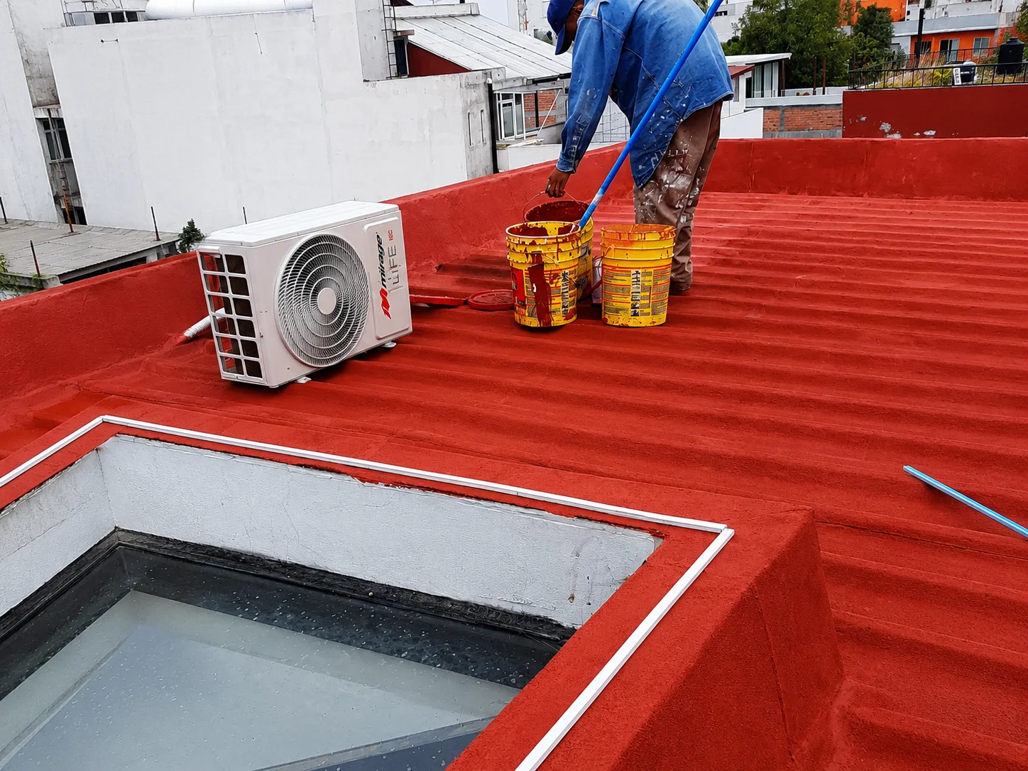 Trabajo de impermeabilización profesional - IMPERMEX