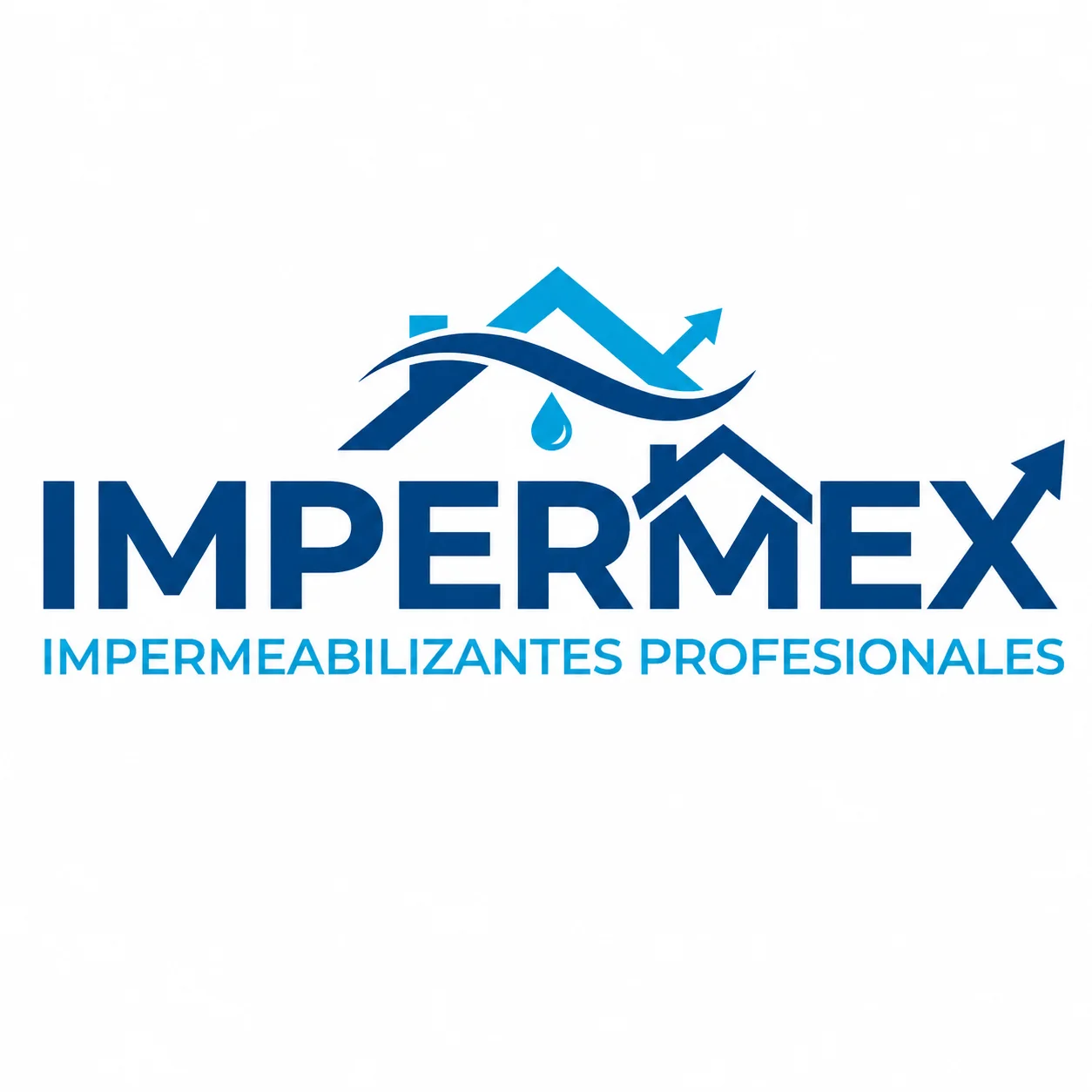 Logotipo IMPERMEX — Impermeabilizantes profesionales